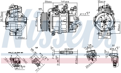 Compresor climatizare potrivit VW ATLAS 2.0/3.6 12.16-