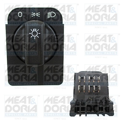 Comutator far potrivit OPEL ASTRA F, CORSA B, CORSA B/HATCHBACK, TIGRA 03.93-03.01