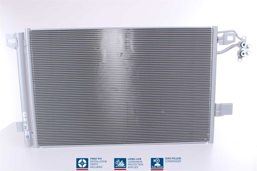 Condensator climatizare (cu uscator, element aditional) potrivit VW CALIFORNIA T5 CAMPER, MULTIVAN T5, TRANSPORTER T5 2.0/2.0CNG/2.0D 11.03-08.15