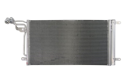 Condensator climatizare (cu uscator) potrivit AUDI A1; SEAT IBIZA IV, IBIZA IV SC, IBIZA IV ST, IBIZA IV/HATCHBACK, TOLEDO IV; SKODA FABIA II, FABIA II PRAKTIK, FABIA III, FABIA III PRAKTIK 1.0-2.0D 09.06-12.22