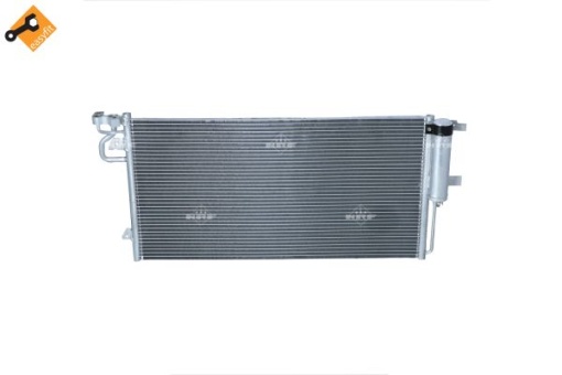 Condensator climatizare (cu uscator) potrivit FORD C-MAX II, FOCUS III, FOCUS III/HATCHBACK, FOCUS III/KOMBI, GRAND C-MAX, KUGA II, TOURNEO CONNECT V408 NADWOZIE WIELKO, TRANSIT CONNECT 1.5-2.3 09.14-