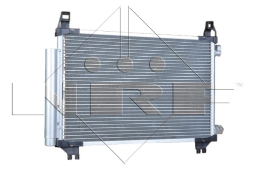 Condensator climatizare (cu uscator) potrivit TOYOTA YARIS, YARIS/HATCHBACK 1.0/1.3 12.10-06.20