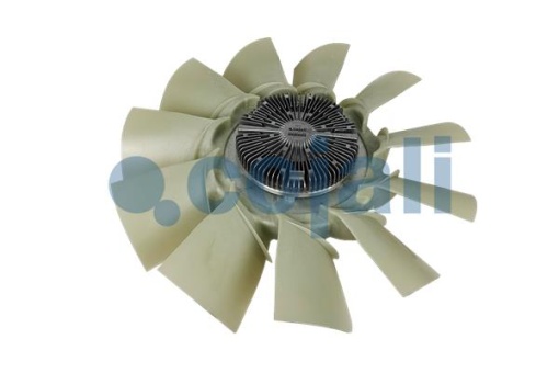 Cupla ventilator radiator (cu ventilator, 680mm, numar lame: 11, numar pini: 5/6) EURO 6 potrivit VOLVO FM II, FM III, FMX II, FMX III D13A380-G13C460 01.10-