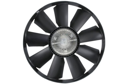 Cupla ventilator radiator (cu ventilator, 750mm, numar lame: 9, numar pini: 2) potrivit MAN LION´S CITY, LION´S COACH, TGA, TGM I, TGS I, TGX I D0826LUH-D2876LOH03 06.96-