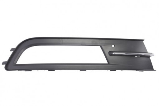 Element bara Dreapta cu locas lampa ceata, crom/negru potrivit VW PASSAT ALLTRACK B8, PASSAT B8 08.14- 08.14- - Img 1