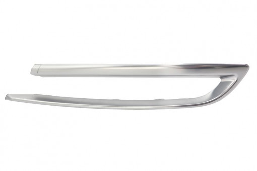 Element Ornament bandou bara spate Dreapta Inferior, MODERN, plastic, crom potrivit BMW 5 F10, 5 F11 06.09-02.17 Sedan 08.12-10.16