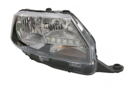 Far Dreapta (2*H7/LED, electric, cu motor) potrivit SKODA RAPID