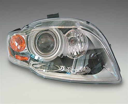 Far Dreapta (bi-xenon, D1S/H7/PY21W/W5W, automat, cu motor, culoare semnalizator: portocaliu) potrivit AUDI A4 B6, A4 B7 potrivit AUDI 11.04-06.08