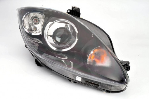 Far Dreapta (bi-xenon, D1S/W5W, electric, fara motoras, culoare semnalizator: transparent) potrivit SEAT ALTEA, ALTEA XL, LEON -07.15