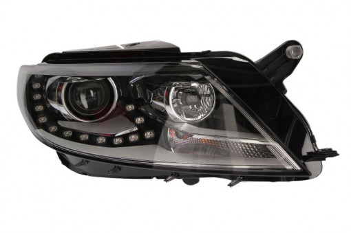 Far Dreapta (bi-xenon, D3S/H7, automat, fara motoras, culoare semnalizator: portocaliu) potrivit VW CC B7 -07.17