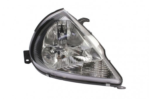 Far Dreapta (H1/H7, electric, fara motoras, culoare: cromat, culoare semnalizator: alb) potrivit FORD KA, STREET KA -11.08