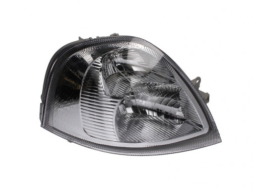 Far dreapta (H1/H7, reglaj electric, cu motoras, fundal cromat) NISSAN INTERSTAR OPEL MOVANO RENAULT MASTER II 2003-2010