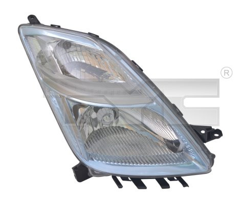 Far Dreapta (H4, electric, cu motor) potrivit TOYOTA PRIUS -03.09