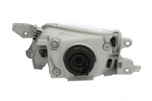 Far Dreapta (H4/PY21W, fara motoras, culoare insertie: cromat, culoare semnalizator: transparent) potrivit MAZDA PREMACY