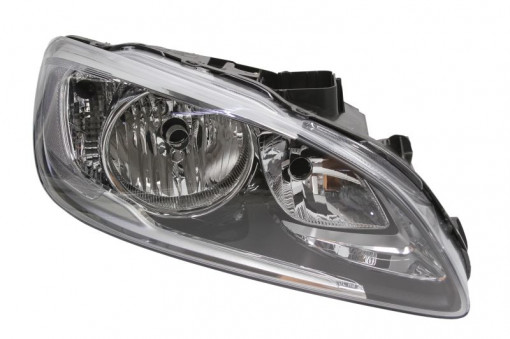 Far Dreapta (H7/H9/LED/PWY24W, electric, cu motor, culoare insertie: negru) potrivit VOLVO S60 I, S60 II, V60 I - Img 1