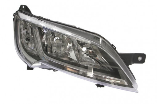 Far dreapta (H7, reglaj electric, cu motoras, fundal cromat) CITROEN JUMPER FIAT DUCATO PEUGEOT BOXER dupa 2014