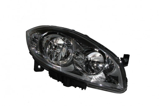 Far Dreapta (halogen, H1/H7/PY21W/W5W, electric, cu motor, culoare insertie: cromat) potrivit FIAT LINEA 06.07-06.15