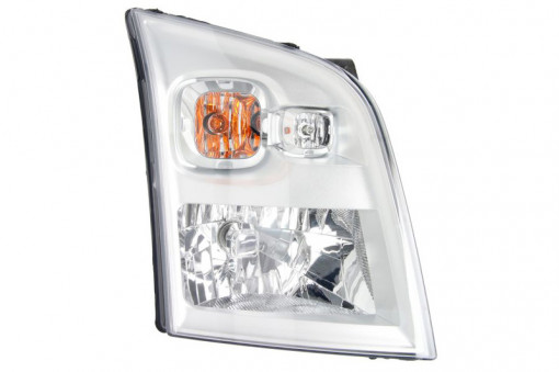 Far Dreapta (halogen, H4/PY21W/W5W, electric, cu motor) potrivit FORD TRANSIT, TRANSIT V363 -08.13