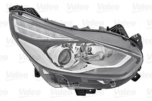 Far Dreapta (halogen, H7/W5W, electric, cu motor, culoare insertie: negru) potrivit FORD S-MAX 01.15-