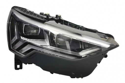 Far Dreapta (LED, cu motor, MATRICE) potrivit AUDI Q3 07.18-
