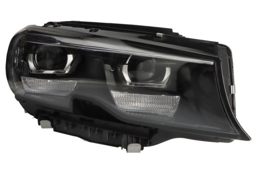 Far dreapta (LED, electric, cu motor, culoare insert: negru) potrivit BMW 3 G20, G21 10.18-06.22