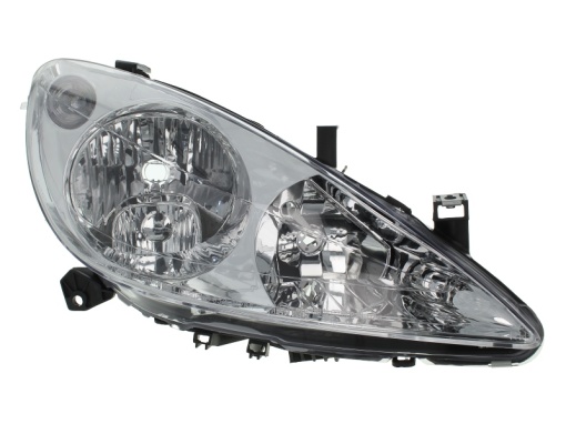 Far fata Dreapta (H1/H7, electric, cu motor) potrivit PEUGEOT 307, 307/KOMBI