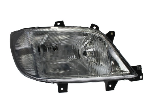 Far fata Dreapta (H1/H7/PY21W/W5W, electric, cu motor, culoare insert: cromat, culoare semnalizator: alb) potrivit MERCEDES SPRINTER 2-T (B901, B902), SPRINTER 3-T (B903)