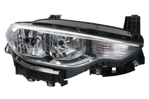 Far fata Dreapta (H15/H7/PY21W, electric, cu motor, culoare insert: argintiu) potrivit FIAT TIPO 10.15-