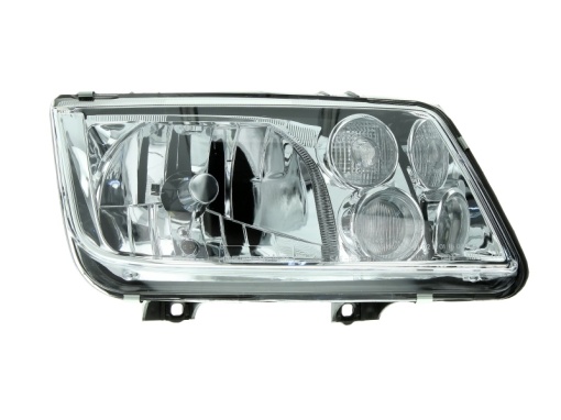 Far fata Dreapta (H3/H4, electric, fara motoras, culoare insert: cromat) potrivit VW BORA, BORA I -05.05