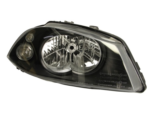 Far fata Dreapta (H4, electric, fara motoras, culoare insert: negru) potrivit SEAT CORDOBA, IBIZA III