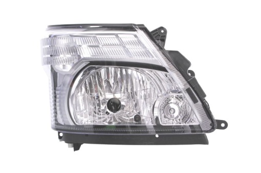 Far fata Dreapta (H4/PY21W/W5W, electric, cu motor, culoare insert: cromat) potrivit TOYOTA DYNA