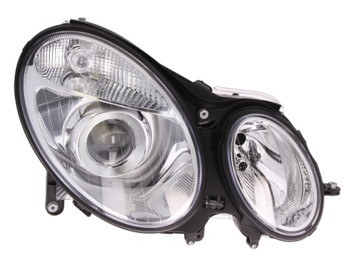 Far fata Dreapta (H7, electric, cu motor, culoare insert: cromat) potrivit MERCEDES E T-MODEL (S211), E (VF211), E (W211) -07.09