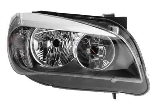 Far fata Dreapta (H7, electric, fara motoras, culoare insert: negru) potrivit BMW X1 (E84)