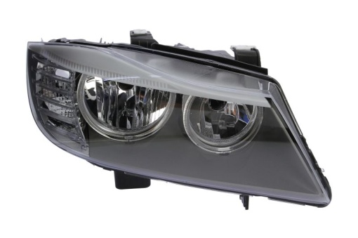 Far fata Dreapta (H7/H7, electric, fara motoras, culoare insert: negru) potrivit BMW 3 (E90), 3 (E91)