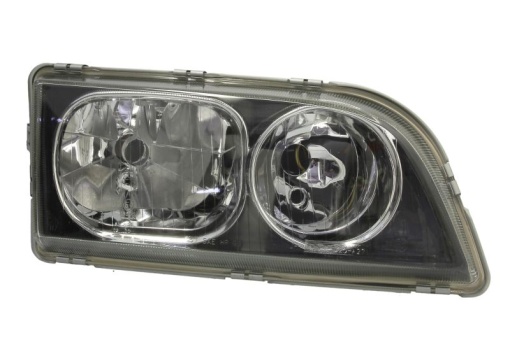 Far fata Dreapta (H7/H7, electric, fara motoras, culoare insertie: negru) potrivit VOLVO S40 I, V40