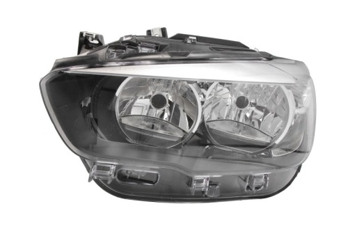 Far fata Dreapta (H7/LED/PY21W, electric, cu motor, culoare insert: negru) potrivit BMW 1 (F20), 1 (F21)
