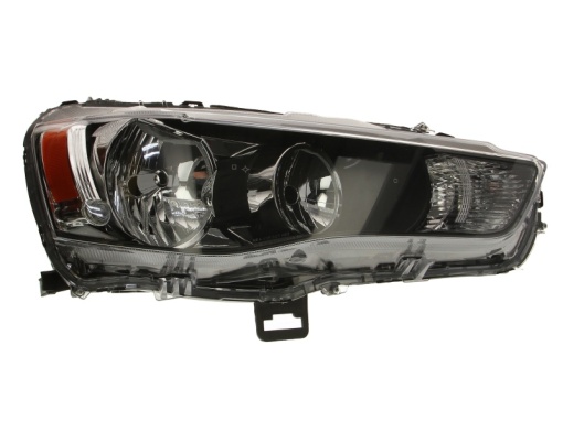 Far fata Dreapta (HB3/HB4, electric, fara motoras, culoare insert: negru) potrivit MITSUBISHI OUTLANDER II