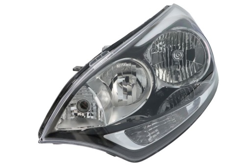 Far fata Stanga (H1/H7/P21/PY21W, electric, fara motoras, culoare insert: negru) potrivit KIA RIO III 09.11-