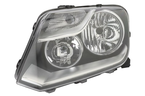 Far fata Stanga (H1/H7/PY21W/W5W, manual, fara motoras, culoare insert: cromat, culoare semnalizator: transparent) potrivit VW AMAROK