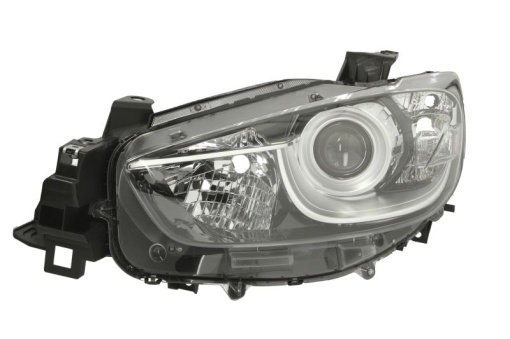 Far fata Stanga (H11/H15/PY21W/W5W, electric, fara motoras, culoare insert: cromat) potrivit MAZDA CX-5