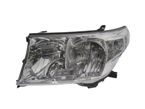 Far fata Stanga (H11/HB3, electric, fara motoras, culoare insert: argintiu, culoare semnalizator: transparent) potrivit TOYOTA LAND CRUISER 200