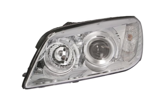Far fata Stanga (H4/PY21W/W5W, electric, cu motor, culoare insert: cromat) potrivit CHEVROLET SPARK
