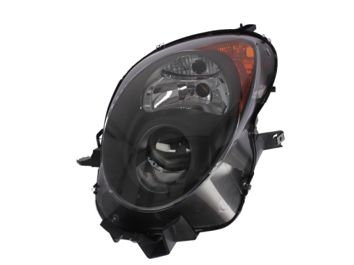 Far fata Stanga (H7, electric, cu motor, culoare insert: negru, culoare semnalizator: galben) potrivit ALFA ROMEO MITO, SPIDER