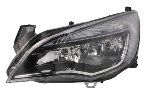 Far fata Stanga (H7/H7/W21, electric, cu motor, culoare insert: negru) potrivit OPEL ASTRA J, ASTRA J GTC 09.12-