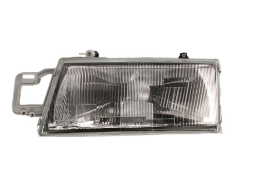 Far fata Stanga (halogen, H4, manual, fara motoras, culoare insert: negru, culoare semnalizator: transparent) potrivit FIAT TEMPRA 01.90-12.96