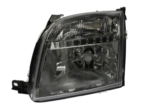 Far fata Stanga (halogen, H4/PY21W/W5W, electric, cu motor, culoare insert: cromat, culoare semnalizator: alb) potrivit FORD FUSION