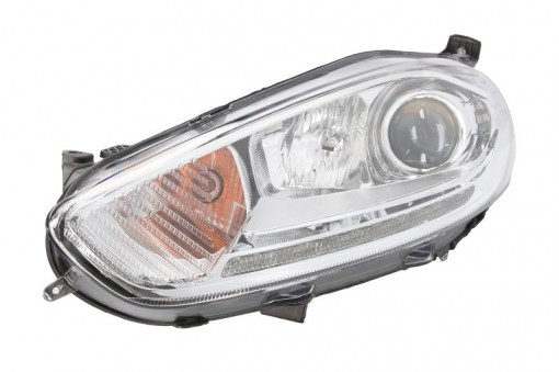 Far Stanga (H1/H7/LED, electric, cu motor, cu lumini de zi) potrivit FORD FIESTA VI pana 2017