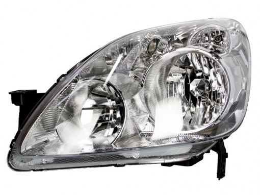 Far stanga (H1, reglaj electric, cu motoras, fundal cromat) HONDA CR-V 2001-2006