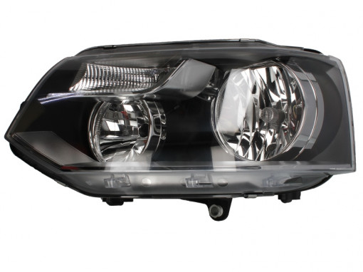 Far Stanga (H15/H7, electric, cu motor, culoare insertie: negru) potrivit VW MULTIVAN T5, TRANSPORTER T5