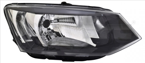 Far Stanga (H4/P21W, electric, cu motor) potrivit SKODA FABIA III 12.14-
